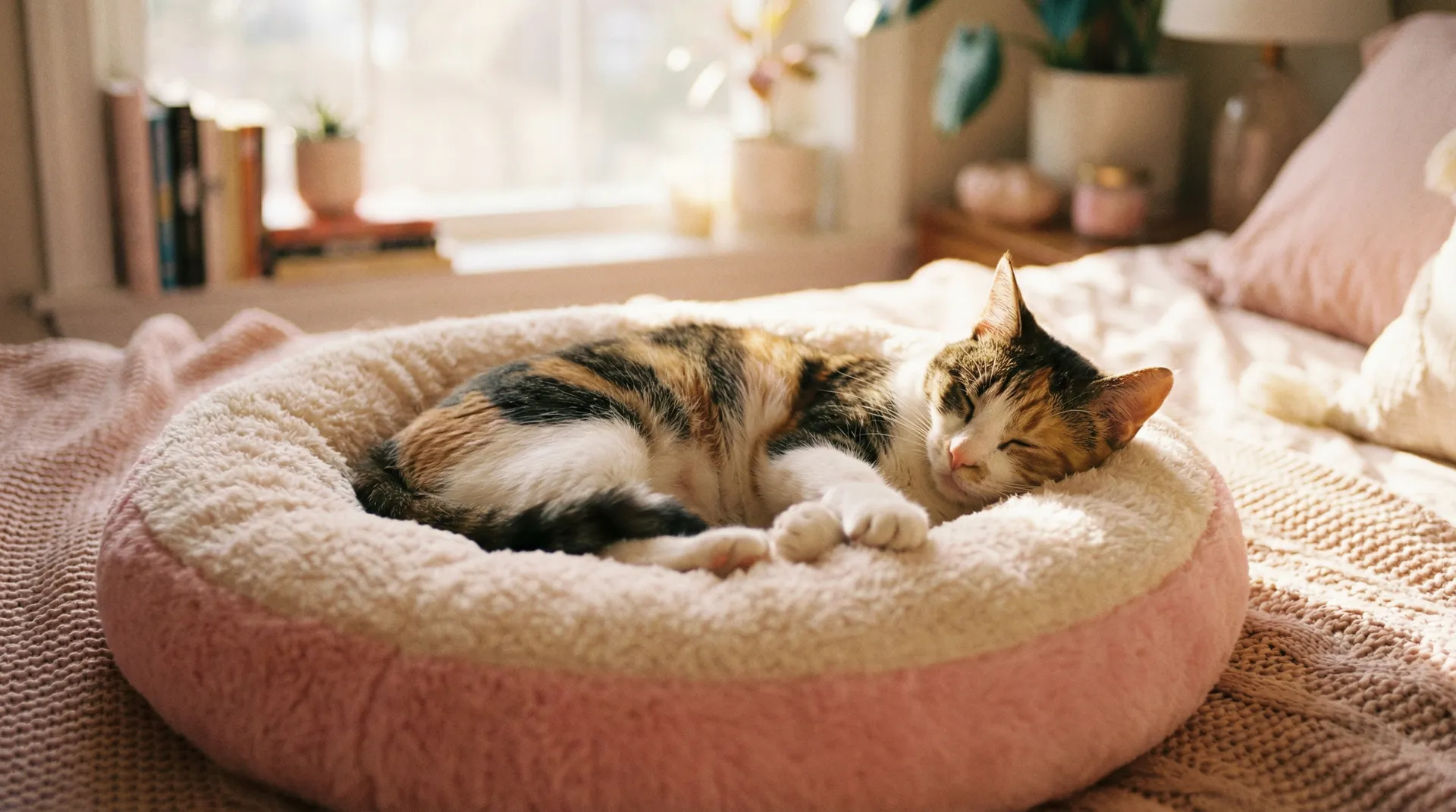 三花猫安静入睡 - 官人我要快播